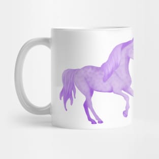 Purple horse Mug